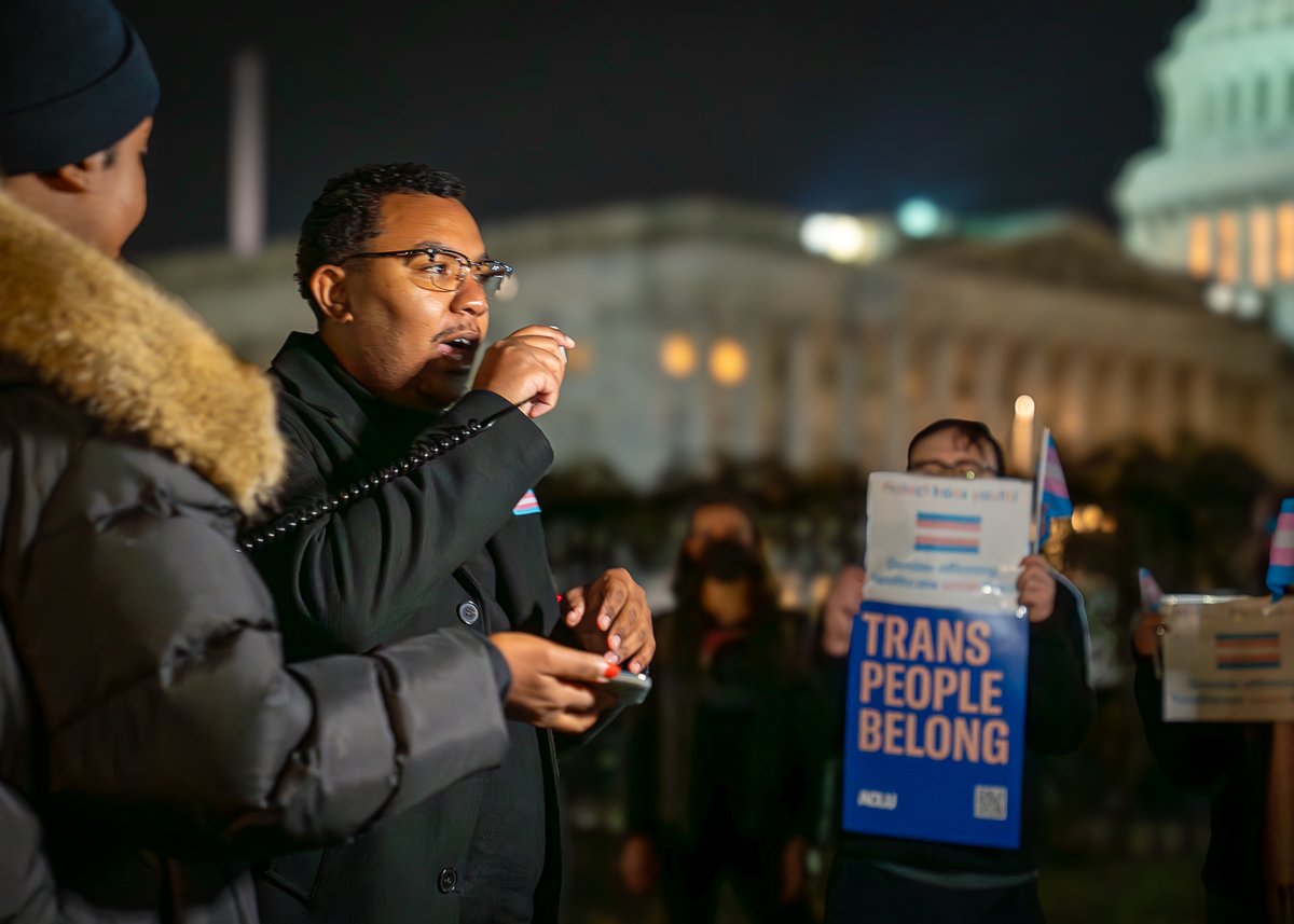 TheTaskForce's tweet photo. Trans rights are human rights! We will NOT be ignored! 🏳️⚧️ ✊
This week, #thetaskforce and #ACLU joined forces at the U.S. Capital, ensuring that every member of Congress hears our united message: 🗣️WE STAND STRONG TO PROTECT #HEALTHCARE FOR #TRANS PEOPLE EVERYWHERE! https://t.co/STkHjvdg5w