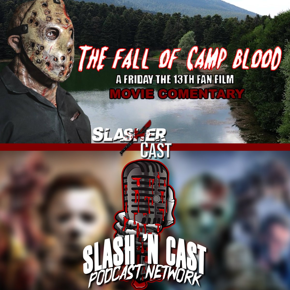 SlasherMediaYT's tweet image. The video form of our Podcast Slasher Cast is now out

Pod is brought to you by
@SnCNetwork @SlashNCast

today the host Slasher will be doing a movie commentary for The Fall Of Camp Blood F13 Fan Film

Link is in the comments