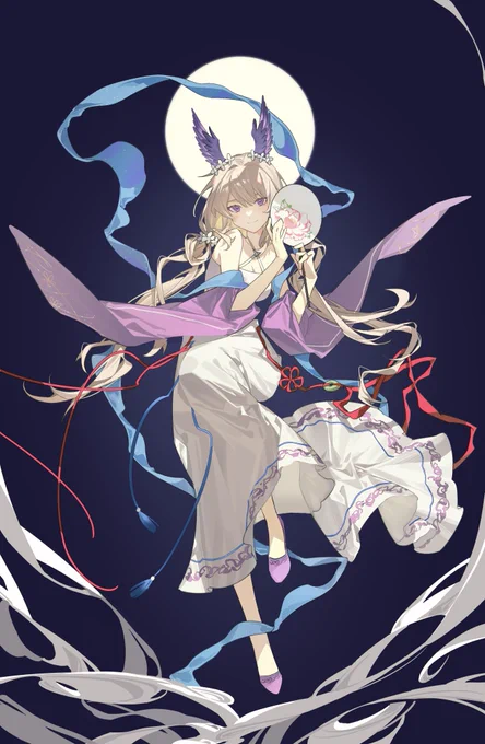 #エナーアート #Palouette 画的是神女劈观那一套衣服