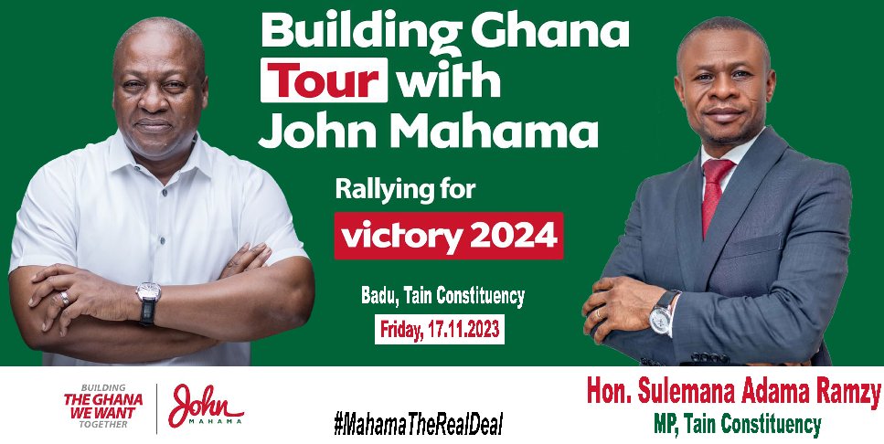 Any well meaning Ghanaian will understand the mistake we did in 2016 and how badly it has affected us as a nation. The #NationBuilder is here with us on his #BuildingGhanaTour
#24HourEconomy 
Join the winning Train and we seek to transform our junk economy
@georgeoaddo