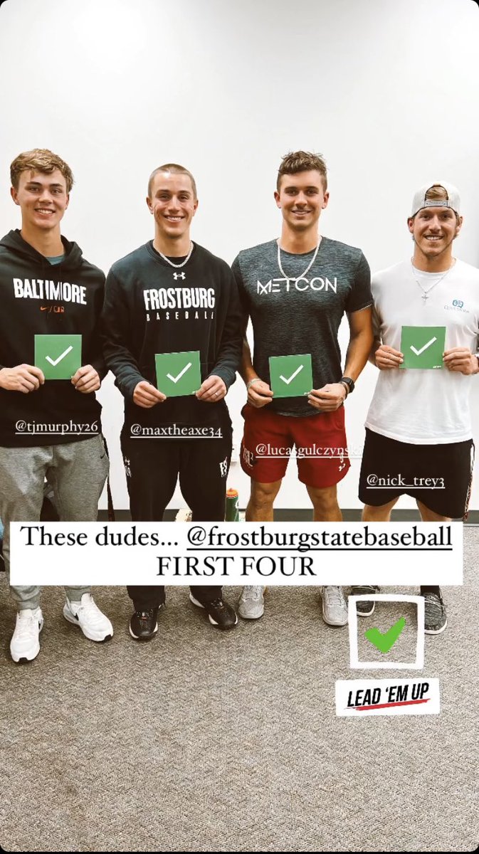 Frostburg_BB's tweet photo. Final session of the semester w/ @Lead_Em_Up . Special recognition for our first 4 verified guys! https://t.co/RgPfz2l0y2