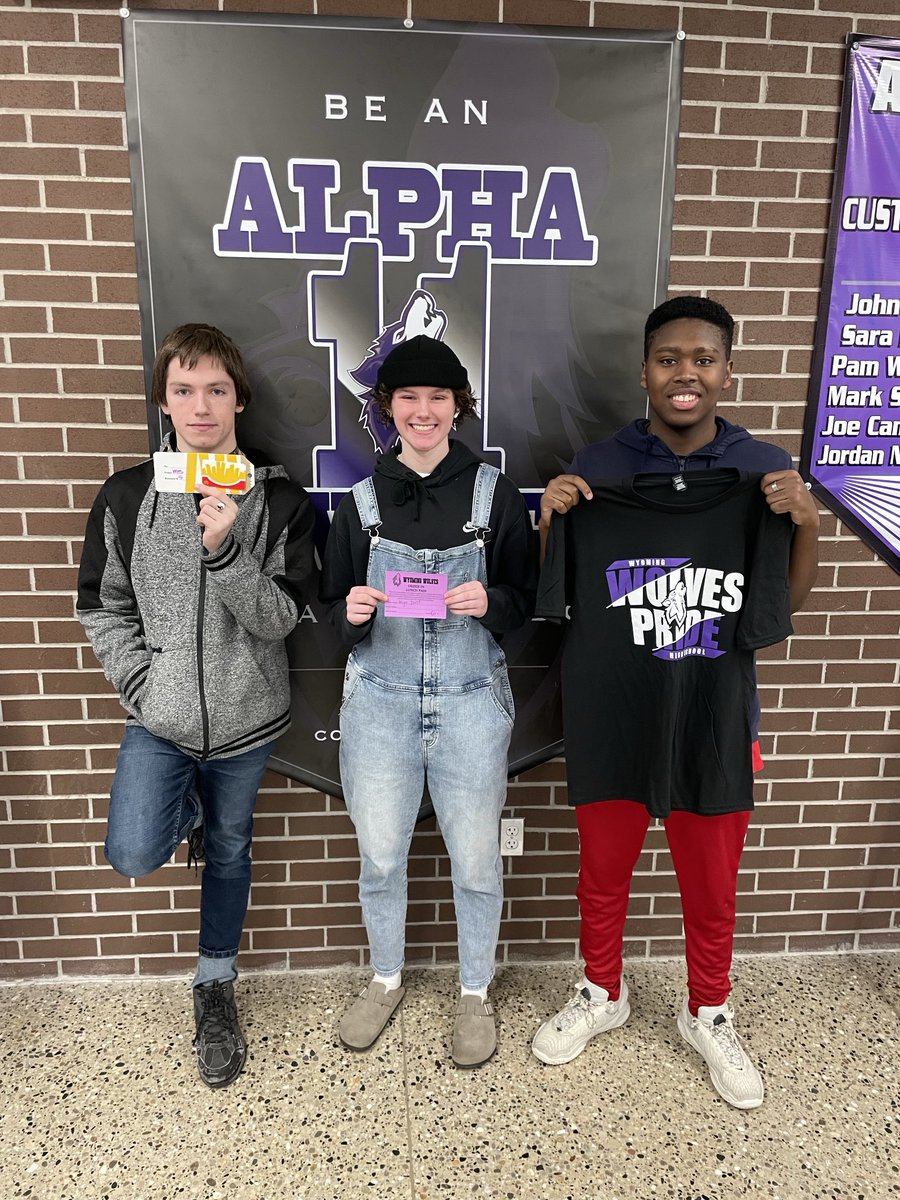 whs_wolves's tweet photo. Congrats to this weekβs Alpha Wolf raffle winners! π Kind π Compassionate π Gracious π #BetterTogetherWPS #WolvesWPS https://t.co/n5sf8YpYvR