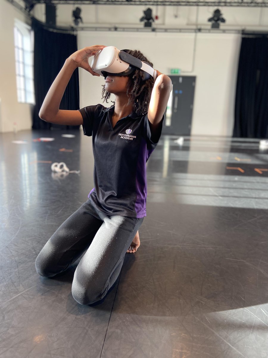 Our Centre for Advanced Training is hosting an inspiring day of dance and VR workshops in partnership with @tomdalecompany for students from the local Nottingham Academy school, as part of the national 'Discover! Creative Careers Week 2023' #discovercreativecareers #wecreate