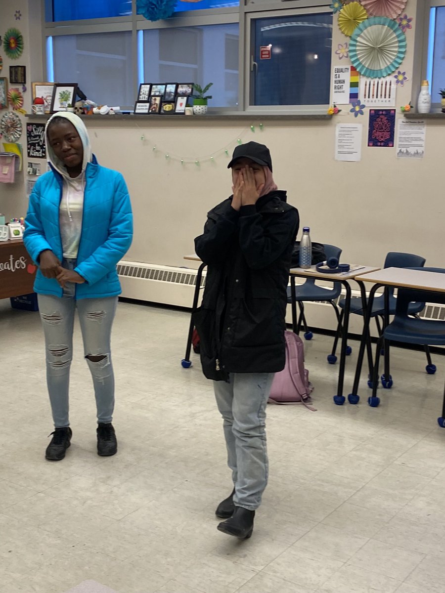 ErinCoates18's tweet photo. EAL Students shared compliments for each other in a 3-day group activity. Heartwarming reactions included happiness and a warm welcome for newcomers. 💙 #PositiveVibes #ClassroomConnections #SEL #NLESD #HHM @NLESDCA @SheldonBarry3 @hhmoffice1 https://t.co/L9X7VxOGUY