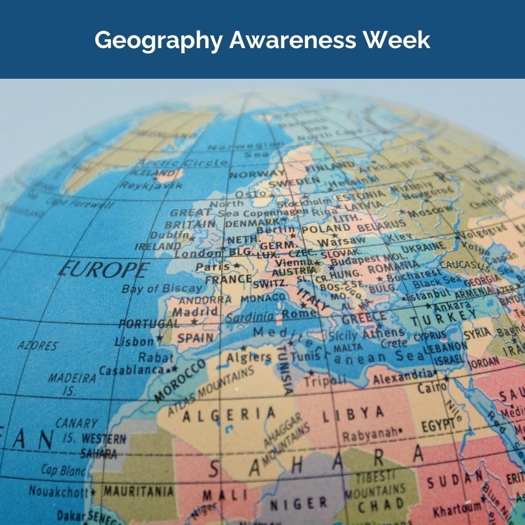 Celebrating #GeographyAwarenessWeek, where the world becomes our classroom. 🌍📚 Explore the beauty of diverse landscapes, cultures, and the interconnectedness of our planet.

#geographyawareness #discoverourworld #globalconnections #exploretheglobe #journeyofknowledge