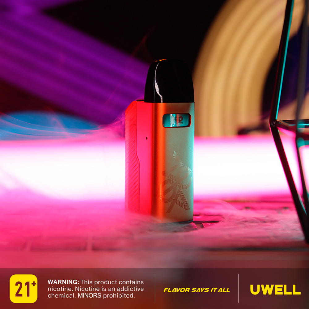 Uwelltech's tweet photo. |CALIBURN GZ2 CYBER 🔥

#caliburngz2cyber #VapingAdventure #uwell #vapetime #vape #myuwell #caliburn #cyberpunk #cyber https://t.co/iGgVK15UfG