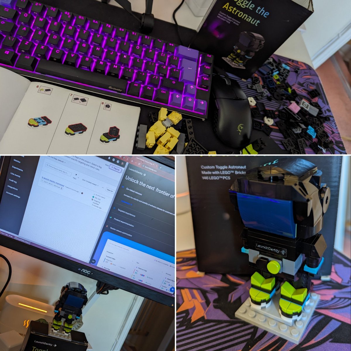 launchmarkly's tweet photo. What's the best conference swag you've ever gotten?
I'll start....Toggle the Astronaut from @LaunchDarkly @galaxyconf 2023. Was a great conference and toggle arrived today, now does he go home desk or work desk?
#toggle #galaxy2023 #launchdarkly #lego https://t.co/Y90Yg0cf8C