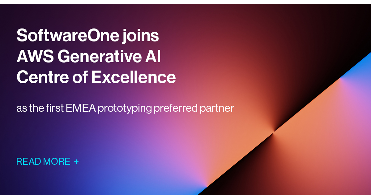 SoftwareOne's tweet photo. We're excited to join the AWS #GenAI #CentreOfExcellence! As part of this #collaboration, we'll help @AWScloud customers develop and prototype #AI solutions: https://t.co/vhgfBfaLpS

#SideBySide #AWSPartner #PrototypingPartner #GenAI #COE #AppServices https://t.co/2CrY2AZIsg