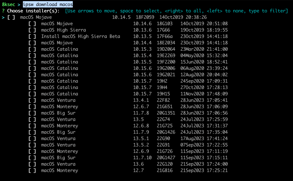 ptracesecurity's tweet image. Ipsw Walkthrough Part 1 – The Swiss Army Knife For IOS/MacOS Security Research  8ksec.io/ipsw-walkthrou… #MobileSecurity #iOSsecurity  #infosec