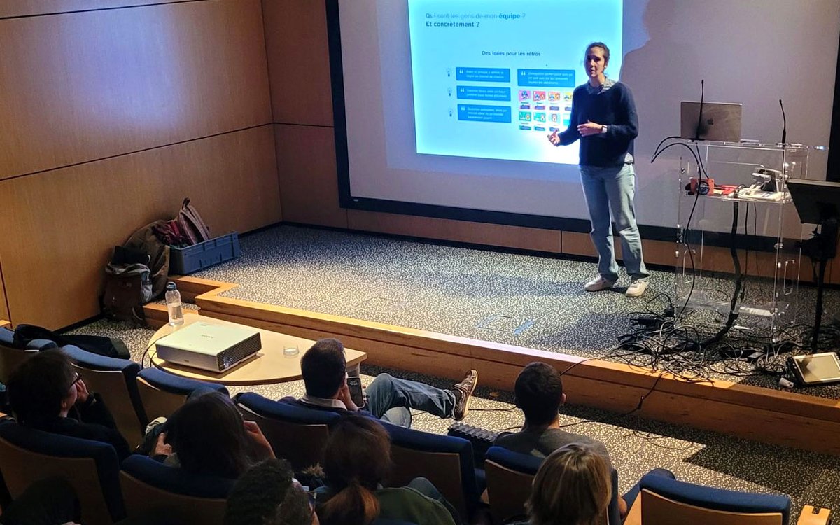 SullyGroup's tweet photo. 📣 Lundi 13 novembre, chez #SullyGroup organisé par @cara_lyon !
🔎Clémence PITEAU a présenté une conférence sur le #leadership Un grand merci au #CARALyon & tous les participants
#ITAgility #DigitalServices #MeetUpinLyon https://t.co/CBOjYYo8Pt