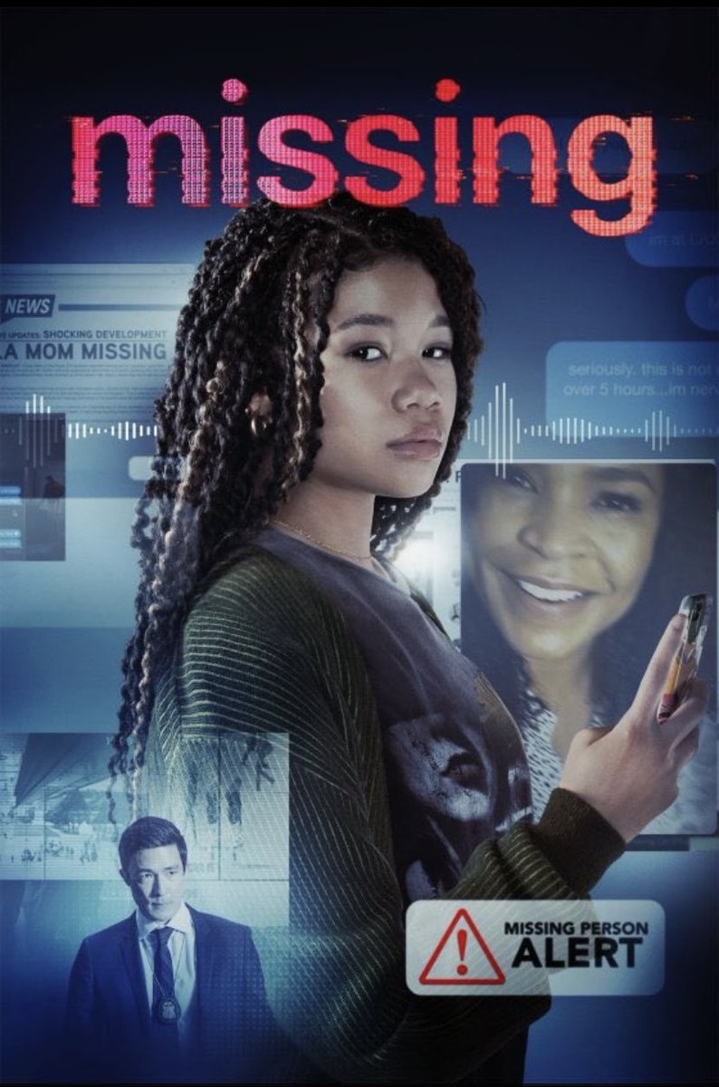 LisaDiwura's tweet photo. Highly recommend watching missing on Netflix, I was at the edge of my seat the entire time!a solid 10/10 #missingnetflix https://t.co/nOZtQQ8Rc1