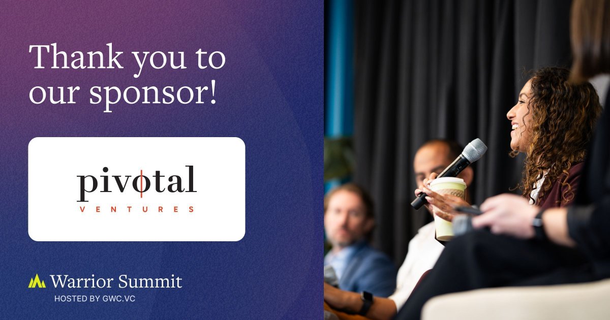 Growth Warrior Capital (@growthwarriorvc) on Twitter photo Warrior Summit was made possible with support from <a href="/pivotalventures/">Pivotal Ventures</a> and <a href="/RenataA_D/">Renata Aráuz-DeStefano</a>, who spoke on our Stop Pitching, Start Building Relationships panel to share how founders can build authentic connections while fundraising. Thank you for supporting #WarriorSummit23 Warrior Summit was made possible with support from <a href="/pivotalventures/">Pivotal Ventures</a> and <a href="/RenataA_D/">Renata Aráuz-DeStefano</a>, who spoke on our Stop Pitching, Start Building Relationships panel to share how founders can build authentic connections while fundraising. Thank you for supporting #WarriorSummit23