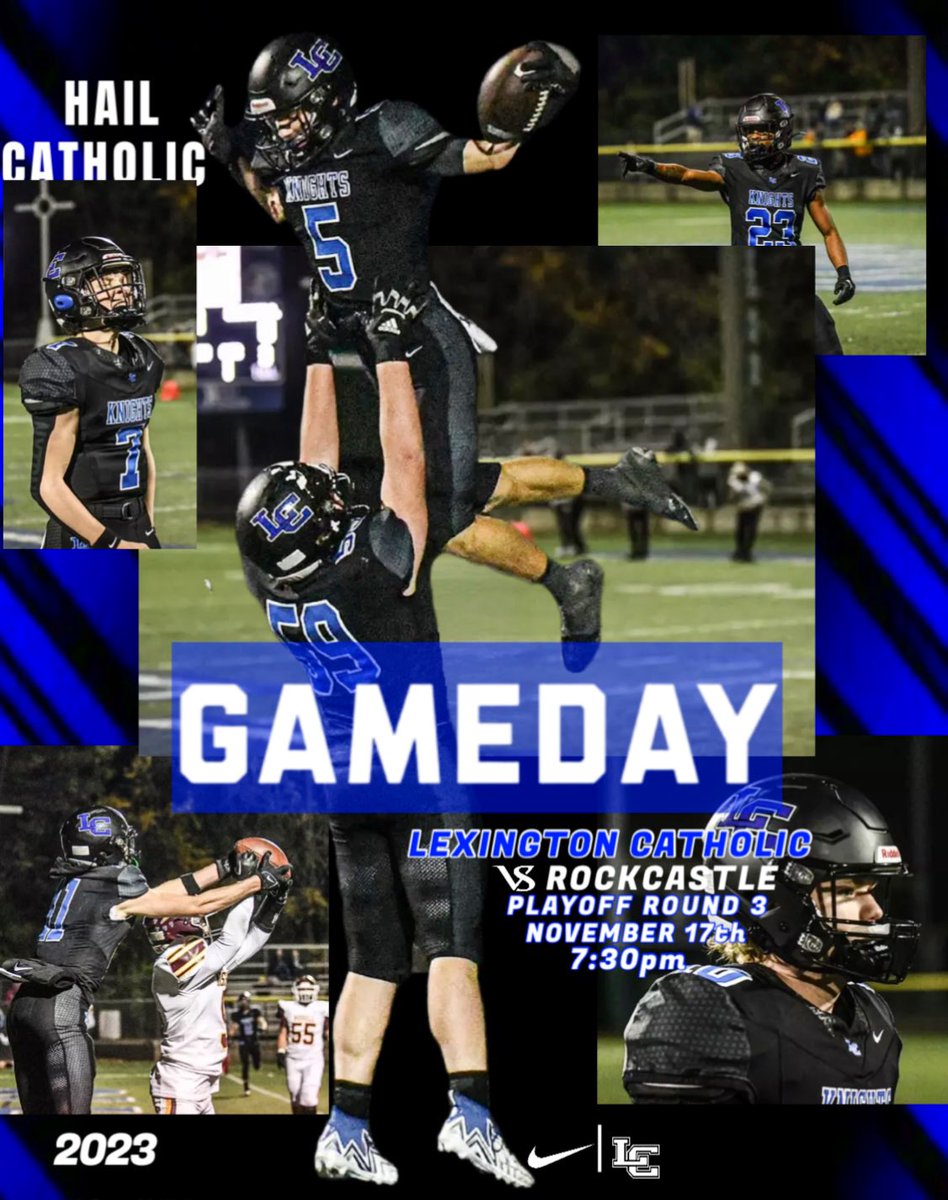 It’s GAMEDAY ⚔️ 🥊: PLAYOFF ROUND 3 📍: Rockcastle High School ⏰: 7:30pm Kickoff