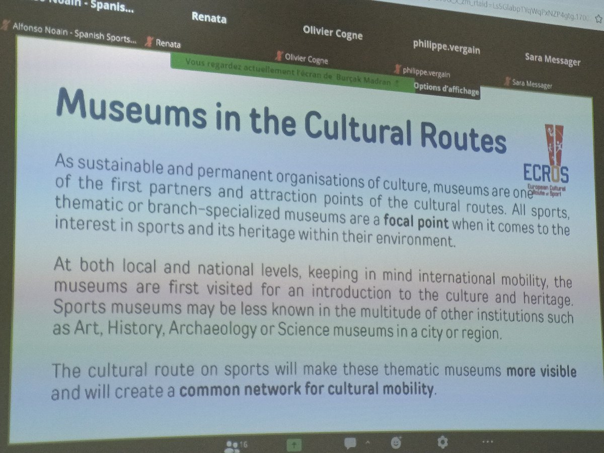 icomicmah's tweet photo. #ICOM #ICMAH in #Paraguay 
Next speaker in #workshop on #sports museums is John Palfrey who explains the #ECROS project, a European Cultural Route Of Sports. #Olympic #Games in #Paris in 2024 is a good occasion to involve different partners in this project, particulary #museums. https://t.co/a28vcL0Yn7