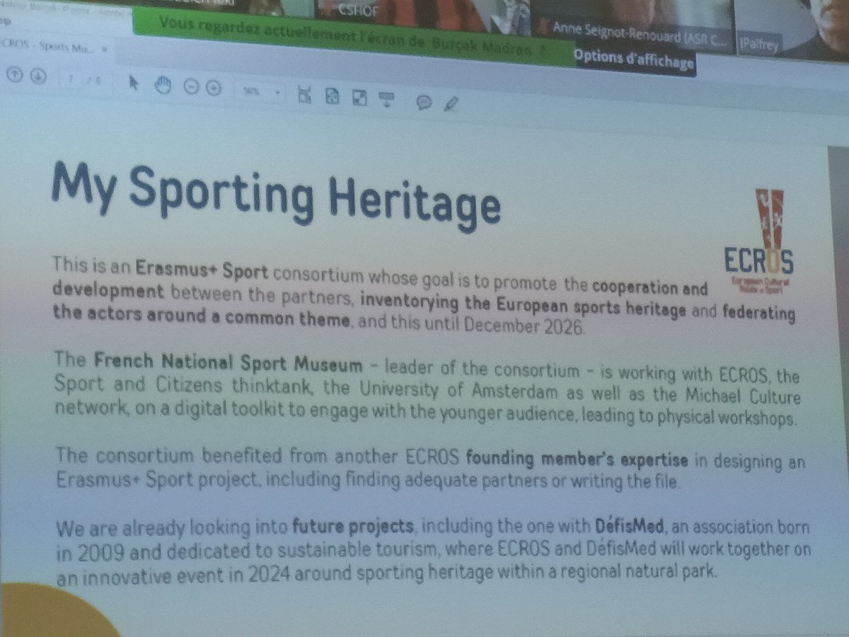icomicmah's tweet photo. #ICOM #ICMAH in #Paraguay 
Next speaker in #workshop on #sports museums is John Palfrey who explains the #ECROS project, a European Cultural Route Of Sports. #Olympic #Games in #Paris in 2024 is a good occasion to involve different partners in this project, particulary #museums. https://t.co/a28vcL0Yn7