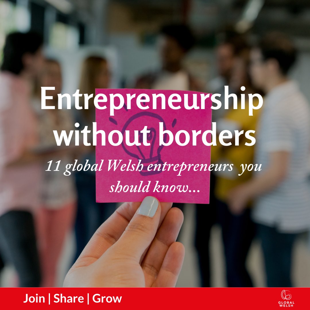 GlobalWelsh's tweet photo. 🏴11 WELSH ENTREPENEURS YOU SHOULD KNOW ABOUT... 🌟
In honour of Global Entrepreneurship Week @GEWUK, we have compiled a list of 11 remarkable Welsh entrepreneurs!
GEW >> https://t.co/CfBMpn55Wk
Read here >> https://t.co/pYUbsF2XBR
#GlobalEntrepeneurshipWeek https://t.co/Qk9ZarCpVl