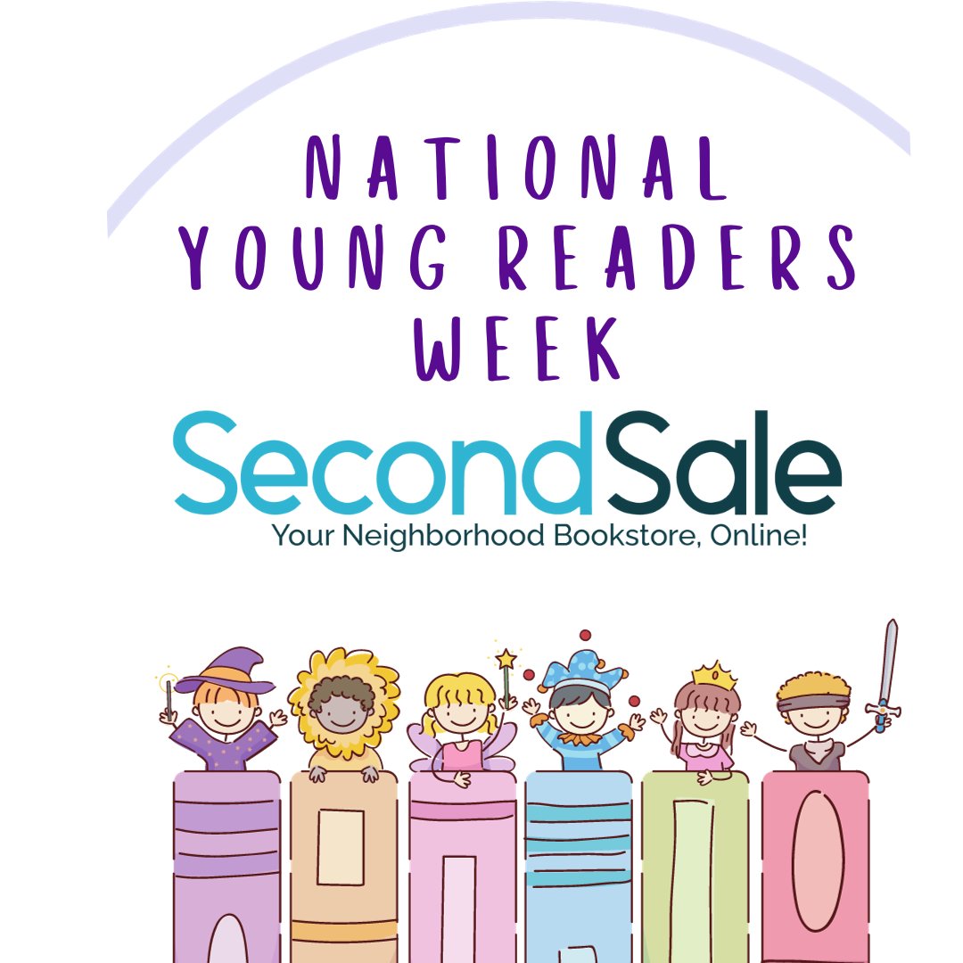secondsale1's tweet photo. It's National Young Readers Week, promoting the accessibility of books to children for educational purposes and enjoyment.  Reading improves children's brain function and helps them learn better, but it also supports healthy imagination and creativity. https://t.co/lMI8AMKQsg