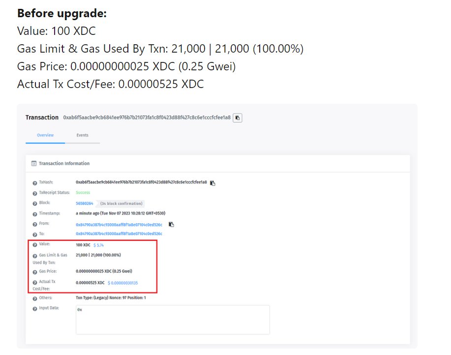 Mittss__'s tweet photo. Big news!🚀 #XDCNetwork has upgraded gas fees and transaction costs, aiming to make things smoother for users.

Read in detail: https://t.co/v1c3T8jGnK

#XDC2Upgrade #XDC https://t.co/K7elqWI0NG