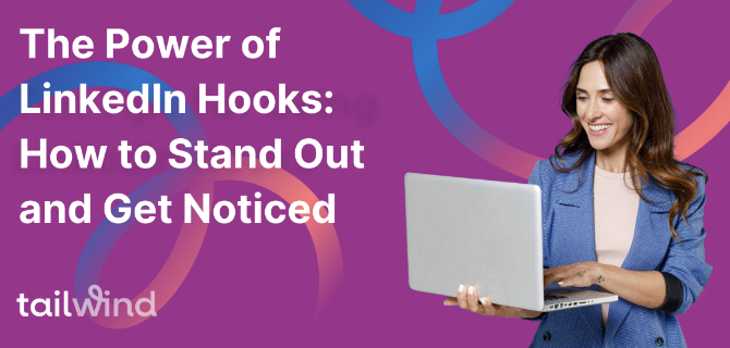 Are you building your LinkedIn profile? Learn about LinkedIn hooks and how to use them here. #businessonline #remote #linkedin tailwindapp.com/blog/the-power…