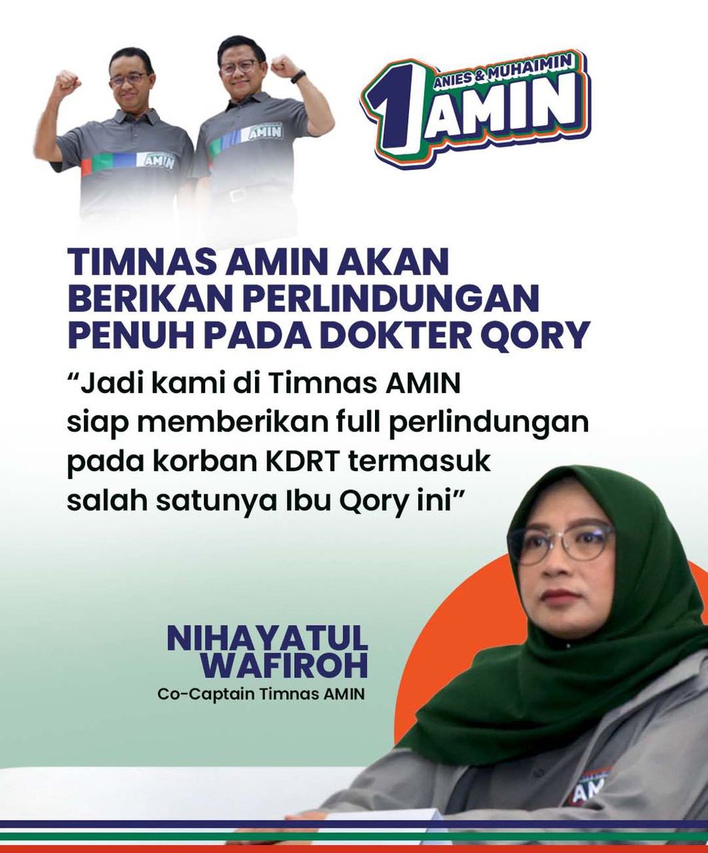 Perempuan Indonesia,  Berjiwa Pemimpin 

<a href="/cakimiNOW/">A Muhaimin Iskandar</a> <a href="/DPP_PKB/">DPP PKB</a> 

#AMINPeduliPerempuan
#AniesMuhaimin2024