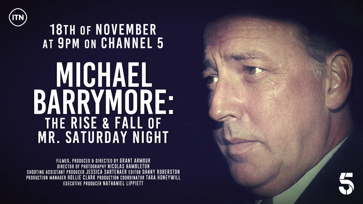 TONIGHT on <a href="/channel5_tv/">Channel 5</a> The Rise and Fall of Mr Saturday Night - Michael Barrymore