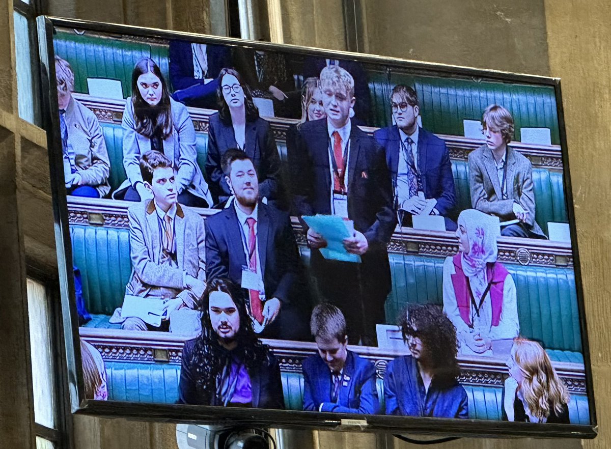 Cllr Laura Flynn (@cllrlauraflynn) on Twitter photo A brilliant speech from #Wigan Member of Youth Parliament <a href="/Alex_deputymyp/">Alex Crompton</a> on Quality of Food and Iโm sure <a href="/CommonsSpeaker/">House of Commons Speaker</a> appreciated the rugby league reference ๐
A fantastic opportunity to speak in <a href="/HouseofCommons/">UK House of Commons</a> thank you <a href="/UKYP/">UK Youth Parliament</a> <a href="/bycLIVE/">British Youth Council</a>
#UKYPHoC <a href="/WiganCouncil/">Wigan Council</a> <a href="/bullen_jenny/">Jenny Bullen</a> A brilliant speech from #Wigan Member of Youth Parliament <a href="/Alex_deputymyp/">Alex Crompton</a> on Quality of Food and Iโm sure <a href="/CommonsSpeaker/">House of Commons Speaker</a> appreciated the rugby league reference ๐
A fantastic opportunity to speak in <a href="/HouseofCommons/">UK House of Commons</a> thank you <a href="/UKYP/">UK Youth Parliament</a> <a href="/bycLIVE/">British Youth Council</a>
#UKYPHoC <a href="/WiganCouncil/">Wigan Council</a> <a href="/bullen_jenny/">Jenny Bullen</a>