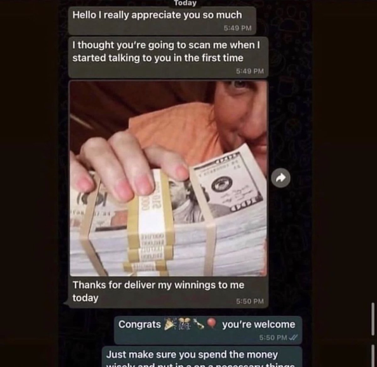 Congratulations