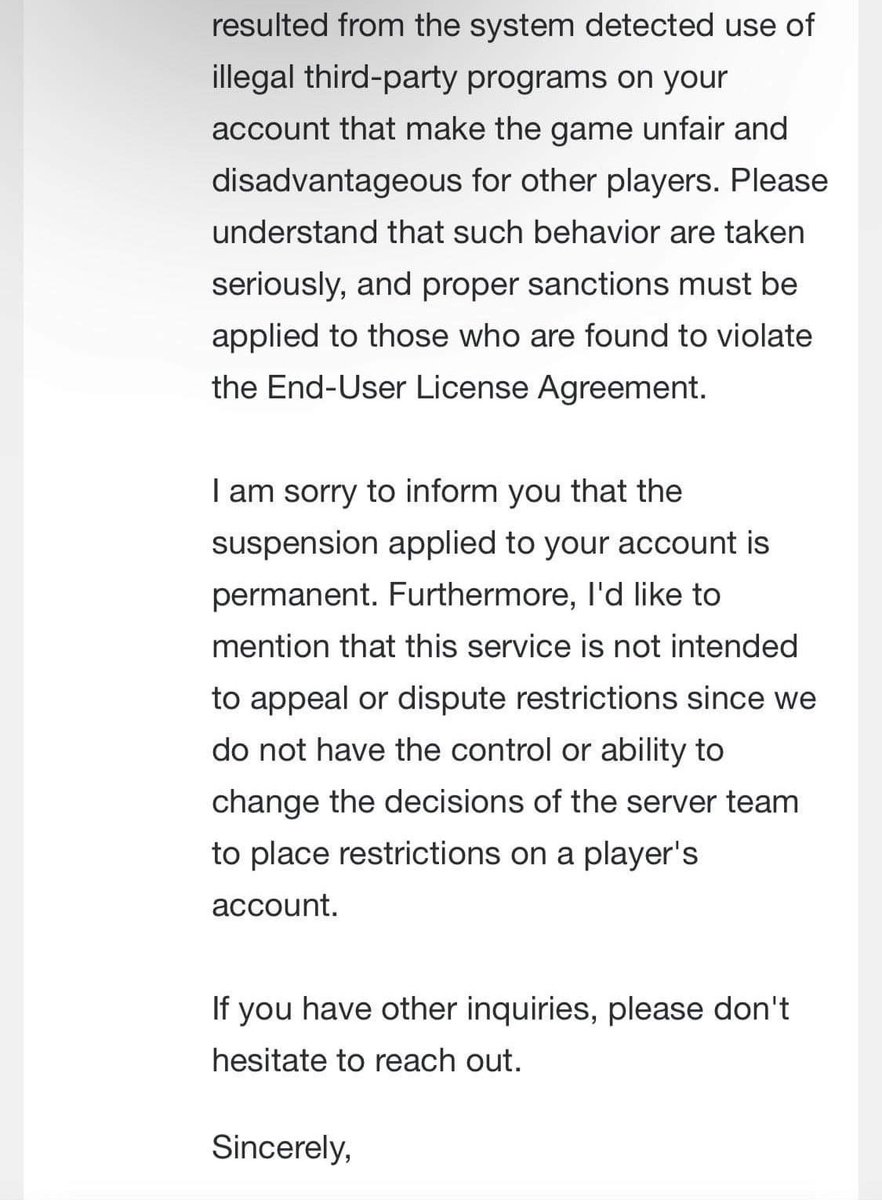 FleeboyJetson's tweet image. Yea Bandai is not giving those accounts back if you got suspended your permanently banned