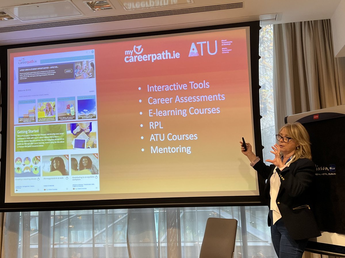 carinaginty's tweet photo. Celebrating 20th year @QQI_connect today with @Bkilloran @OFlynnATU showcasing @atu_ie The Role of Digital Career Learning Pathways in Supporting Access to HE at ATU with https://t.co/zLtbcQMZW7 @higher_ed4 #recognisingpriorlearning #RPL #digitaltransformation https://t.co/m8MyQ56m9s