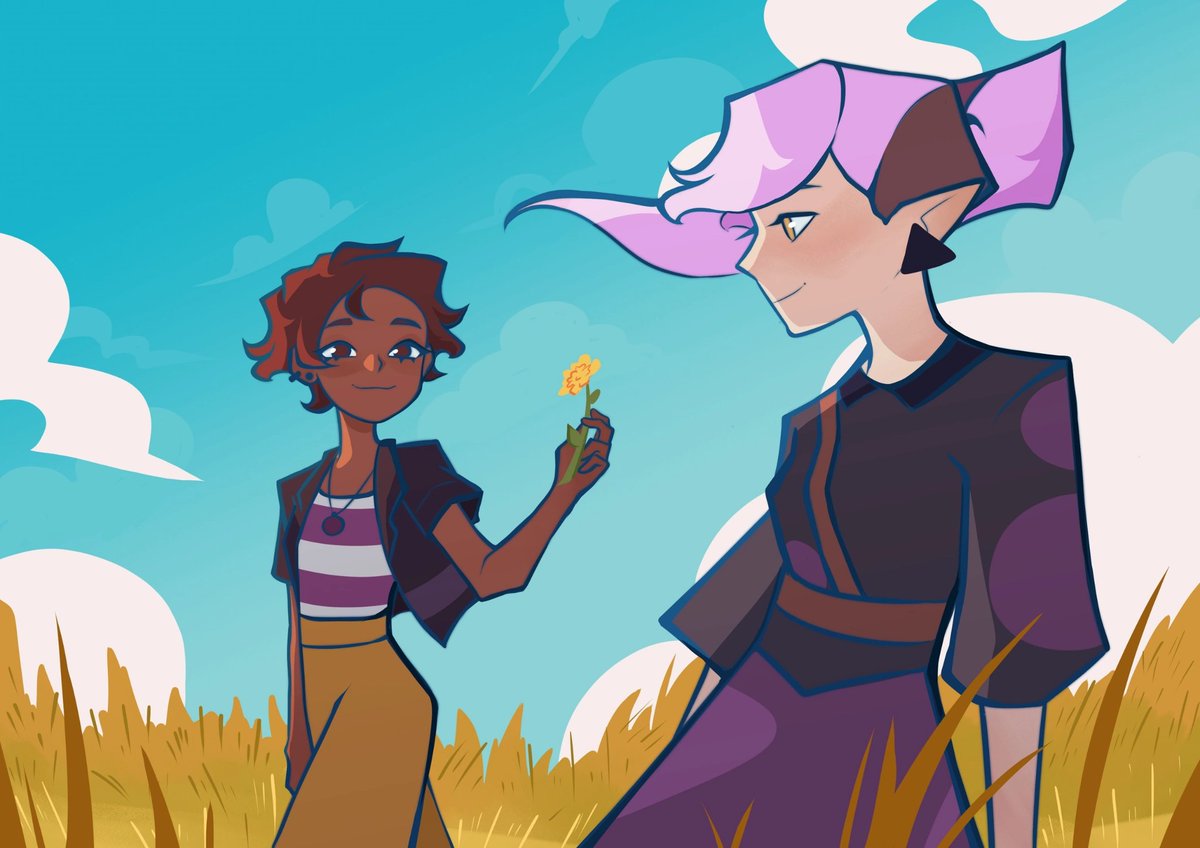 Do you think Luz would want to show Amity her world? Maybe they would go travel together #lumity #toh #theowlhouse