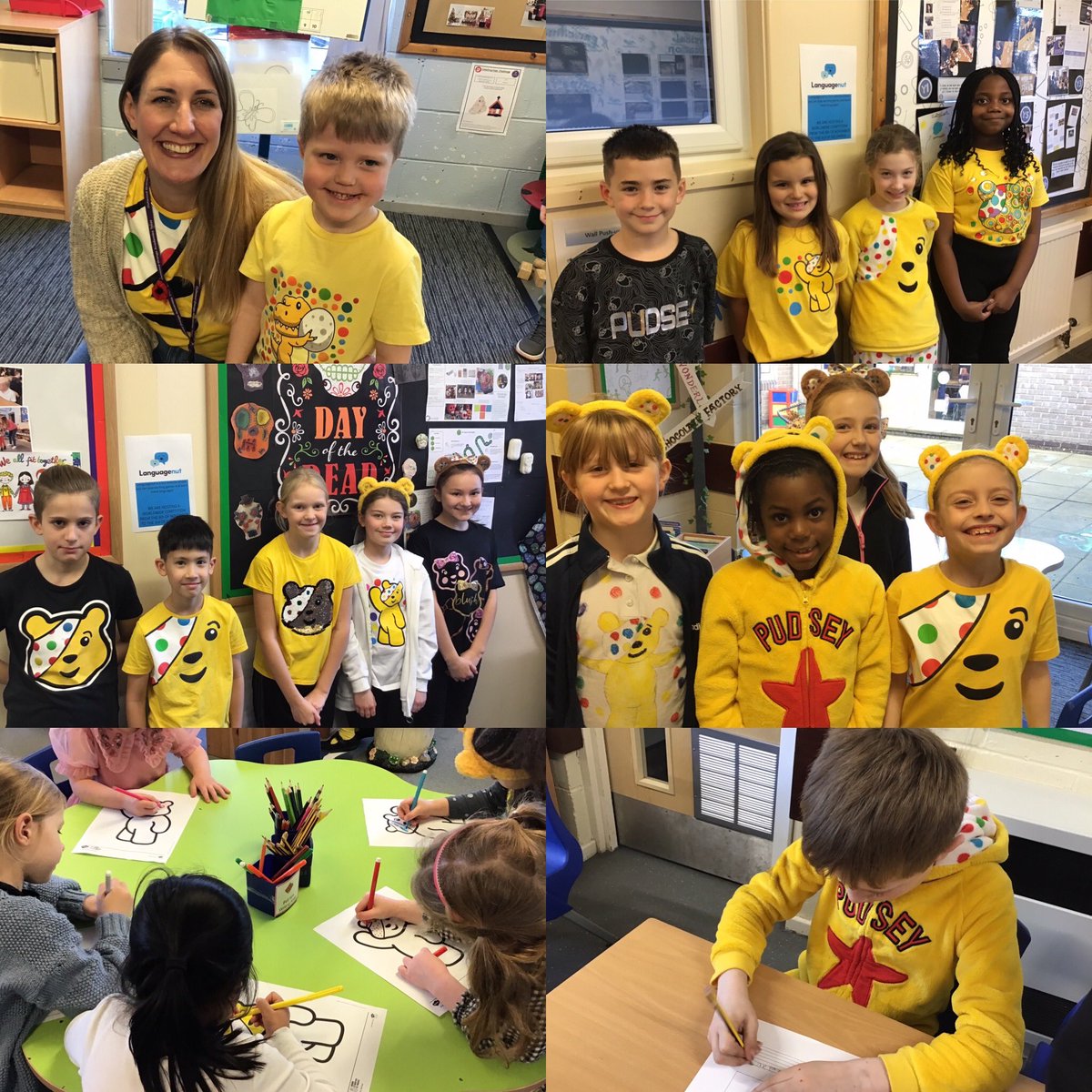 What a great day we have had across the academy celebrating Pudsey day! Thanks for all your support! #bbcchildreninneed #charity