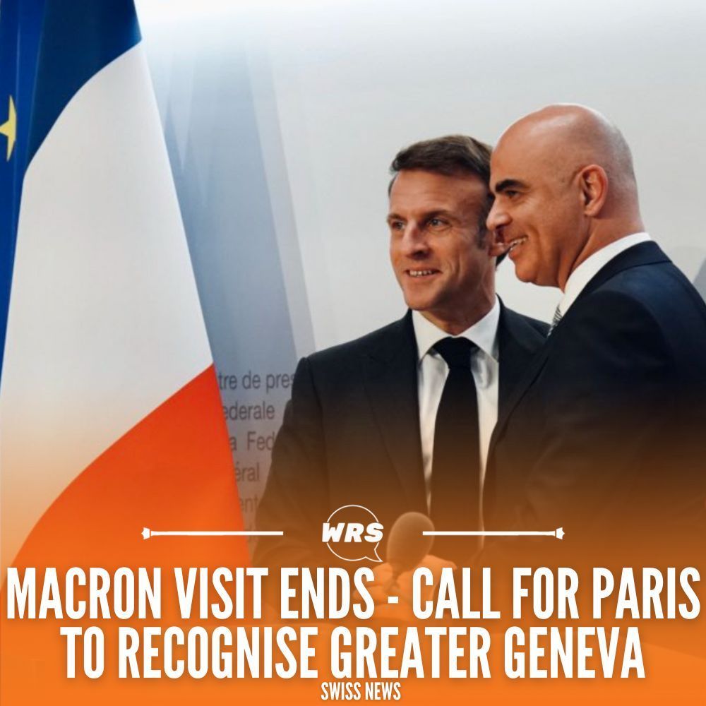 The two-day state visit by the French president Emmanual Macron ended yesterday with a visit to the French speaking region. worldradio.ch/news/bitesize-…