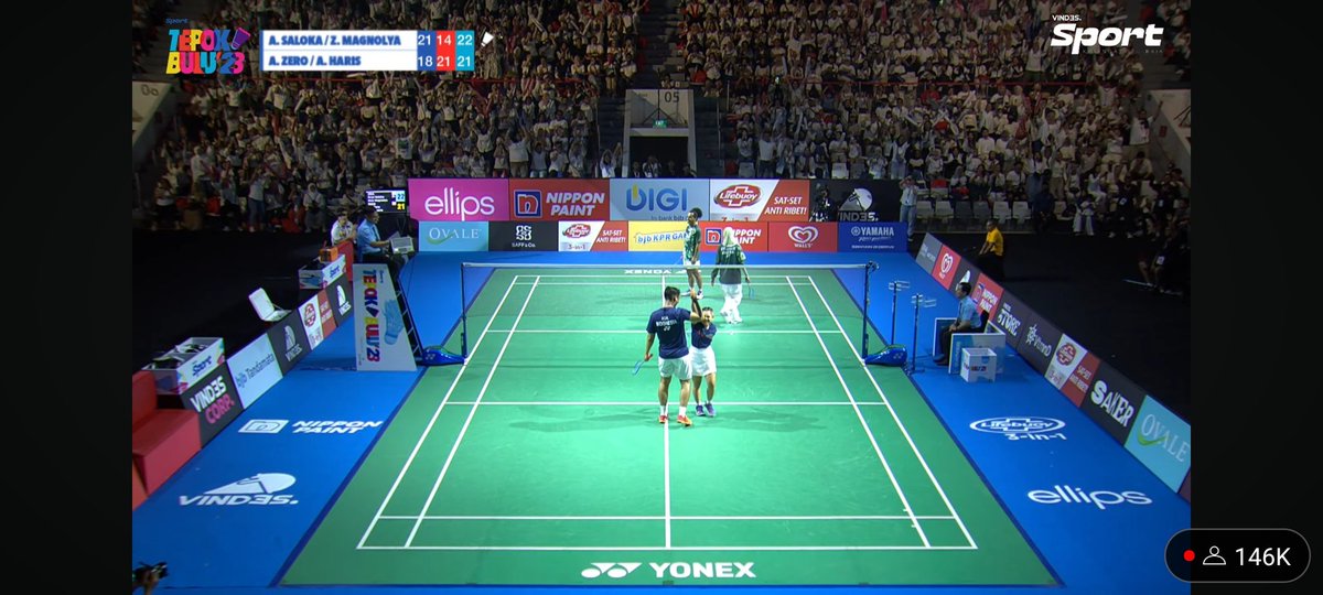 HabisNontonFilm's tweet photo. MENAAANG!

Arya Saloka &amp; Ziva Magnolya (Indonesia) menang atas Atu Zero &amp; Atita Haris (Malaysia)

21-18, 14-21, 23-21

#TepokBulu23 https://t.co/MG9q667jRl