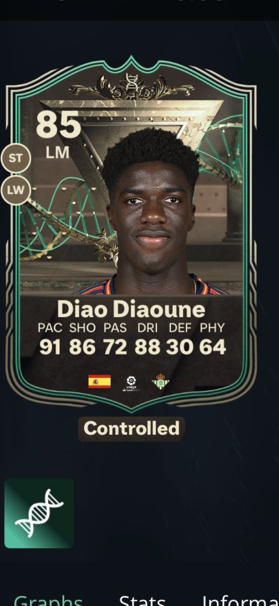 Lolo7only's tweet photo. @FIFA22_INFO Assane Daio😤😤 https://t.co/cu0koH60bu