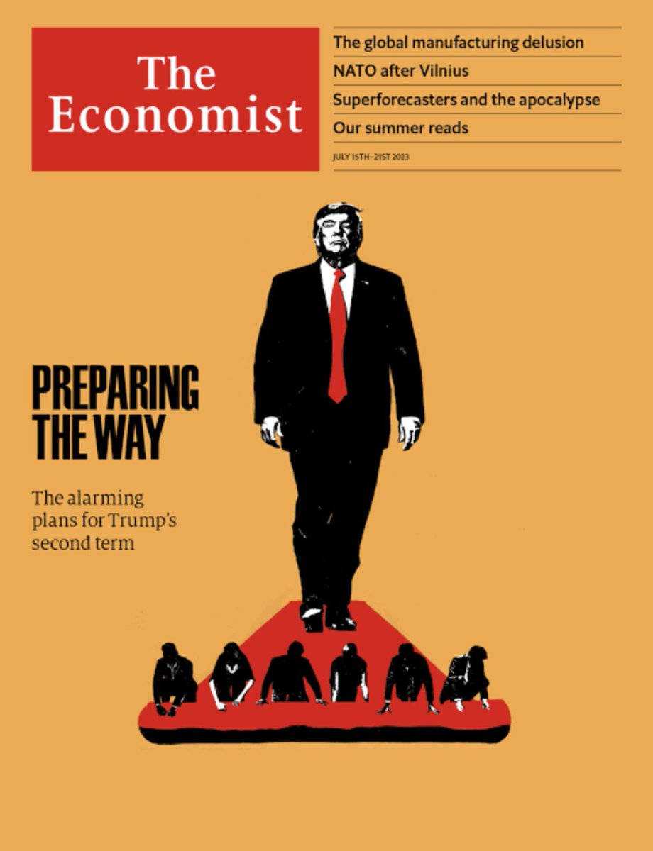 e_galv's tweet photo. Just some predicative programming from the Rothschilds-owned Economist. 

Remember, the world is a stage and everything is planned years prior. https://t.co/HsTp8pTybK
