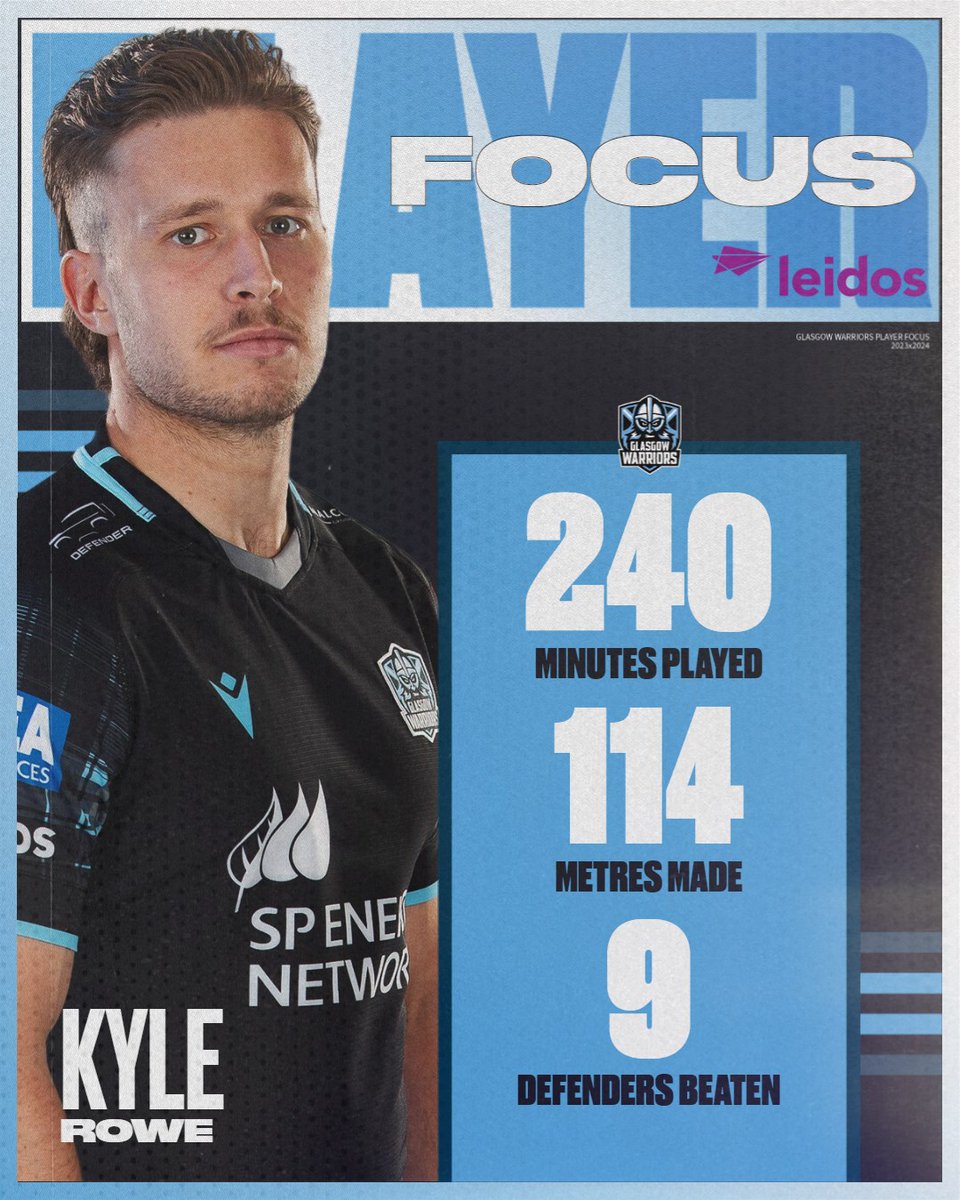 Electric ⚡️

How impressed have you been with Kyle since his arrival at Scotstoun?

#WhateverItTakes | <a href="/LeidosInc/">Leidos</a>