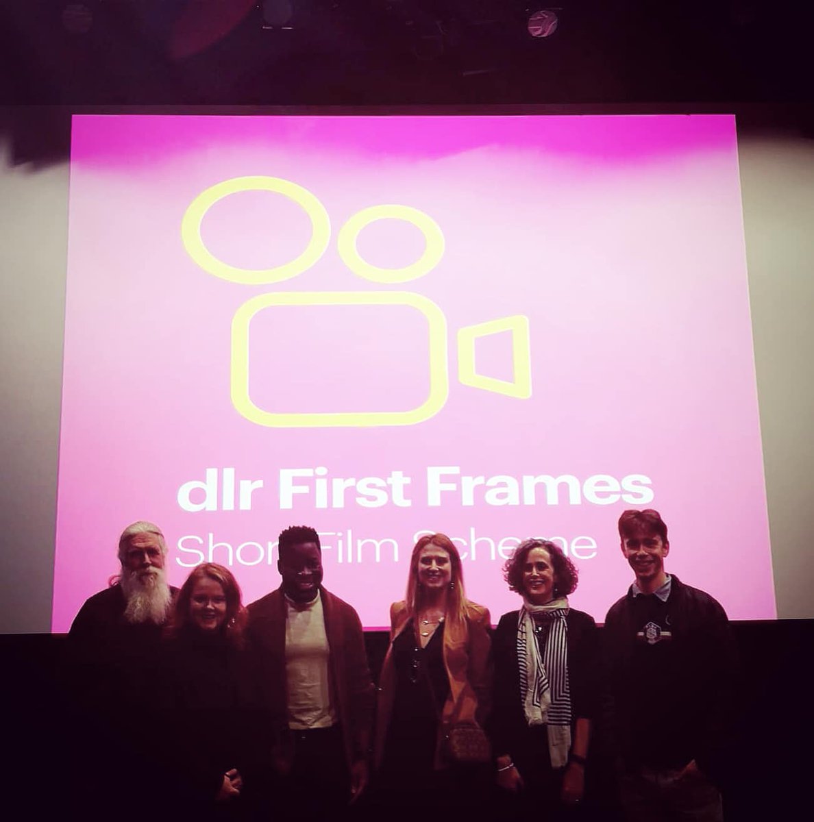 dlrArts's tweet photo. Delighted to host the screening of Nay Day & Conveyance - two short films made for #dlrFirstFrames 2022/23
Photographed are attendees including Derek Ugochukwu Nay Day Director; Gemma Creagh Conveyance Director; Ciara King @dlrArts
@Samson_Films @Dromglen @dlrcc @myIADT @NFS_IADT https://t.co/rmGgjoKpbJ
