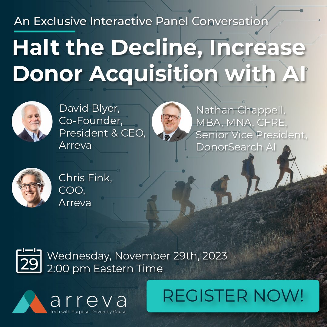 MaestroSoftware's tweet photo. Halt the Decline, Increase Donor Acquisition with AI! Register Now and join us on Wednesday, November 29th, 2023, at 2:00 p.m. ET for an exclusive, highly anticipated, cutting-edge session: https://t.co/KTdDopGTBp https://t.co/6vpJ4Jy7R0