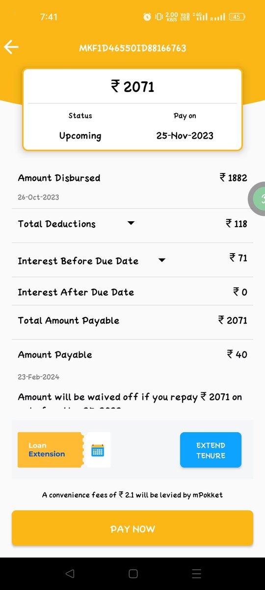 Ankit67443283's tweet photo. @mPokketOfficial Sir,  my Reference number is REF1025628, there are 5 more. Someone is taking a loan in my name, I had written you an email but no response and action was taken even for the customer care number, no one is responding to my call
Please fix this as soon as possible https://t.co/7eT3mmcOPt