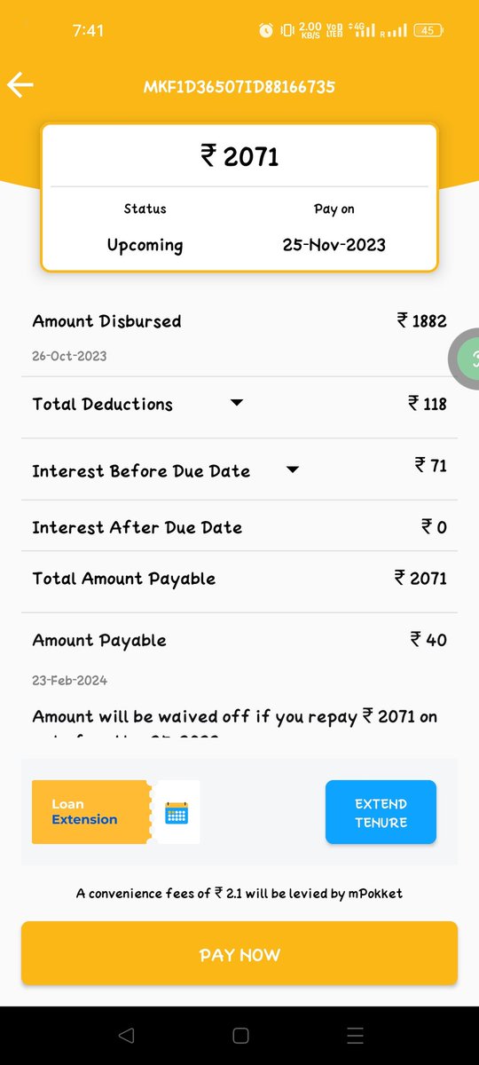 Ankit67443283's tweet photo. @mPokketOfficial Sir,  my Reference number is REF1025628, there are 5 more. Someone is taking a loan in my name, I had written you an email but no response and action was taken even for the customer care number, no one is responding to my call
Please fix this as soon as possible https://t.co/7eT3mmcOPt