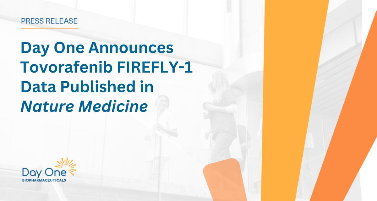 Today, we announced the publication of results from the registrational Phase 2 FIREFLY-1 clinical trial in the peer-reviewed medical journal, Nature Medicine. Learn more: bit.ly/3sEEecw