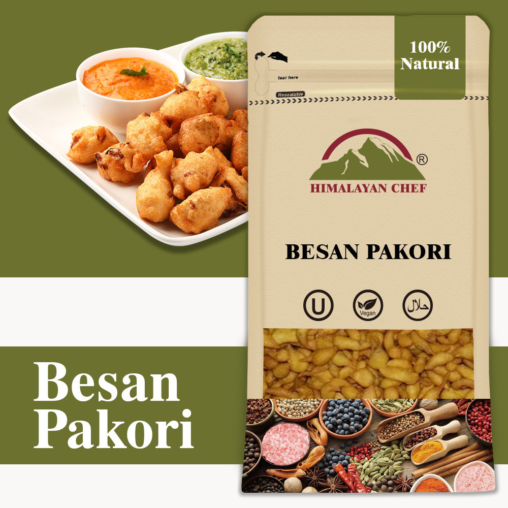 HimalayanChef's tweet image. Savor the delight of Himalayan Chef Besan Pakori – a crunchy snack made with wholesome gram flour and pure oil. Crafted from 100% natural chickpeas. Enjoy the traditional taste in every bite!
Shop Now:himalayanchef.pk/products/besan…
#himalayanchef #Besan #Besanpakori #pakori #foodporn