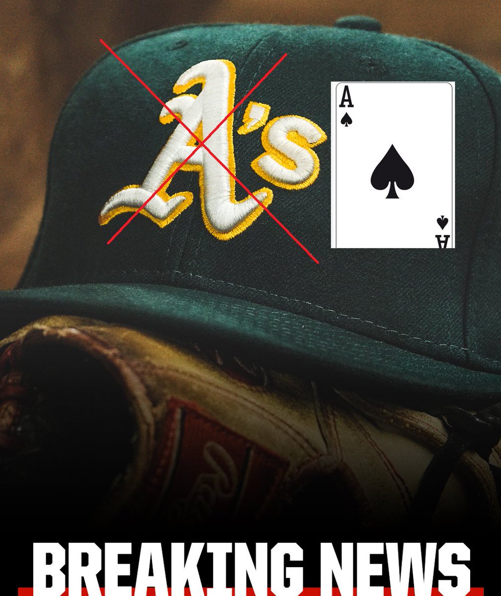 The brand new logo of the Las #Vegas A's ? #Baseball #MLB <a href="/GoldenKnights/">Vegas Golden Knights</a> #VegasBorn