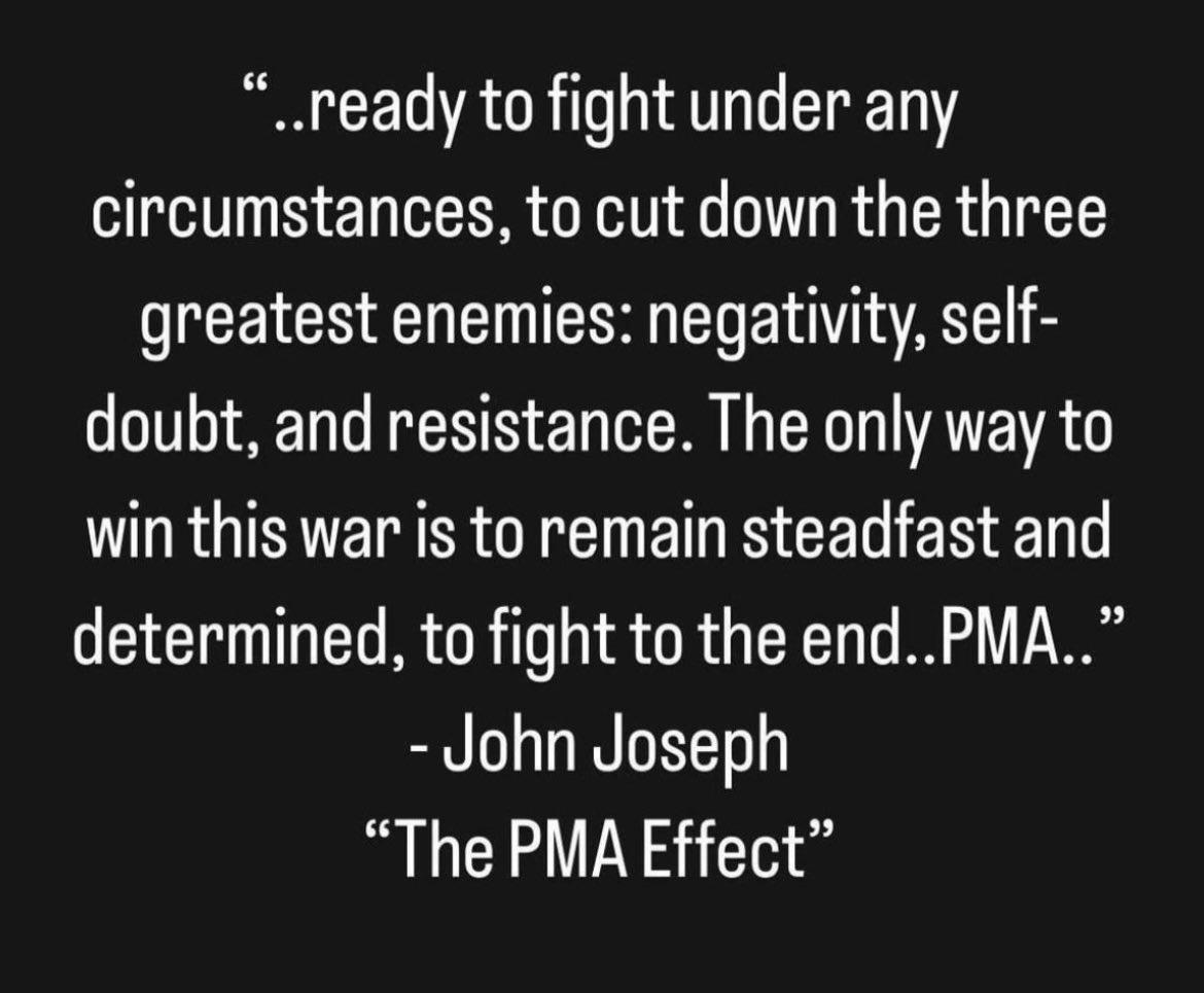 jjcromag's tweet photo. I wrote lyrics and sang on multiple albums, finished six books, toured the planet with Cro-Mags and Bloodclot, done spoken word performances, speaking engagements and Ironman triathlons all over the world... none of it would have been possible without discipline. #thepmaeffect https://t.co/6Be9sxF99e