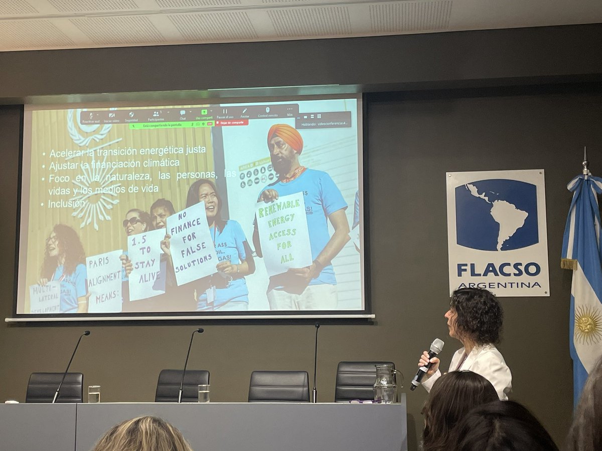 #hacialacop28 en el encuentro de representantes de la delegación argentina 🇦🇷 hablamos sobre los desafíos y la agenda de esta #COP28 que se llevará adelante a partir del 30/11 en Dubai. Un espacio de articulación muy valiosa para fortalecer la #accionclimatica. #CambioClimatico