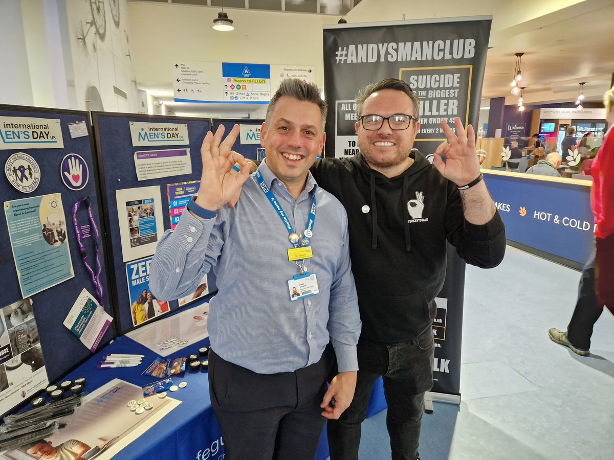 Derriford Hospital Safeguarding Team (@uhpsafeguarding) on Twitter photo Continued awareness for Zero Male Suicide, with <a href="/andysmanclubuk/">#ANDYSMANCLUB</a> for #InternationalMensDay <a href="/UHP_NHS/">University Hospitals Plymouth NHS Trust</a> <a href="/uhppharmacy/">University Hospitals Plymouth Pharmacy Department</a> <a href="/DanStevensQI/">Dan Stevens</a> @plymouthIMD <a href="/int_mensday/">International Mens Day</a> Continued awareness for Zero Male Suicide, with <a href="/andysmanclubuk/">#ANDYSMANCLUB</a> for #InternationalMensDay <a href="/UHP_NHS/">University Hospitals Plymouth NHS Trust</a> <a href="/uhppharmacy/">University Hospitals Plymouth Pharmacy Department</a> <a href="/DanStevensQI/">Dan Stevens</a> @plymouthIMD <a href="/int_mensday/">International Mens Day</a>