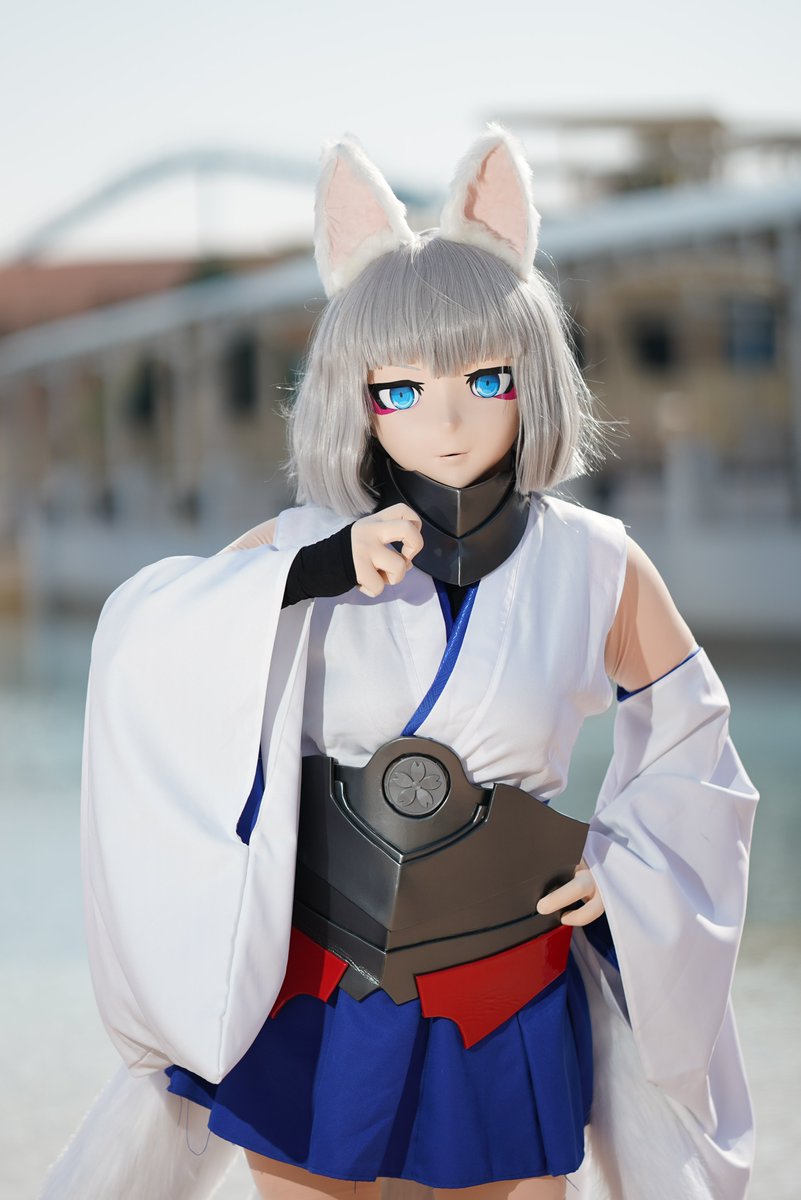 saijyou3's tweet image. アズールレーンより[戦艦加賀]をお迎えいたしました!

加賀「私は加賀,戦艦加賀だ。間違えるでないぞ」

お面、衣装、艤装、全て自作にて再現してみました
まだ甘いところは有りますが、仕上げていきます
よろしくお願いします

#加賀進水日 #戦艦加賀 #加賀 #アズレン #コスプレ #着ぐるみ #kigurumi