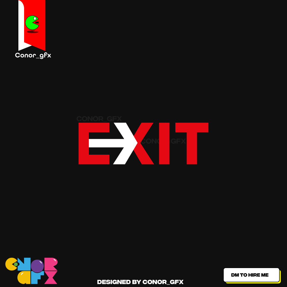 Conor_gfx's tweet photo. GM friends.
.
Checkout my new logo (Your Creative Exit!)
.
Is anyone in need of a #GraphicDesigner ?
DM me for further queries.
.
#logodesign #ManCity #PremierLeague #LasVegasGP #Ferrari
#Everton #cr7 #hd #Pudsey #10pts #BEFE #CityandChelsea #fridaymorning #Bummer #needlogo https://t.co/tbW3roVfzO