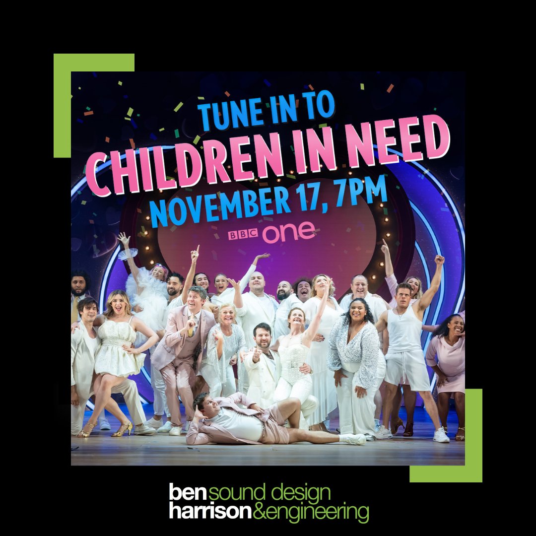 Catch a preview of the show on #ChildrenInNeed2023, #BBC1 tonight at 7pm!
#MusicalTheatre #CharityPerformance #BHPS23