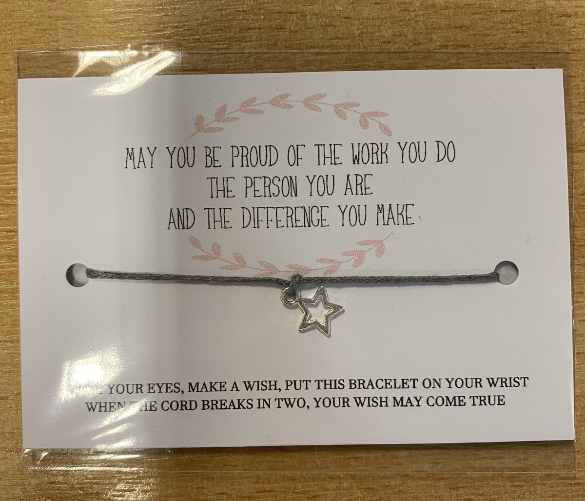 Will miss you @KellyJo42857149! Thank you for our little gifts to make us think of you, we’ll keep the sparkle 🤩